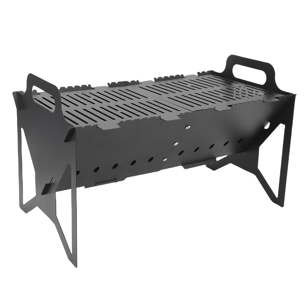 Slot Grill Portable Folding Charcoal Grills Detachable Folding BBQ Grill for Outdoor Travel Backyard Picnic
