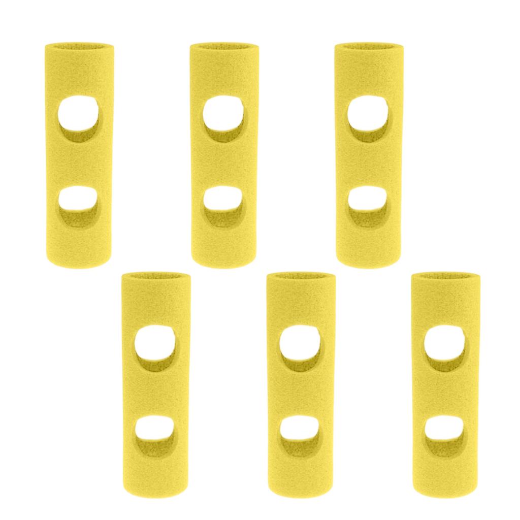 6Pcs Pool Noodles Connector with 2 Hole Noodles Builder Connection Joint Swimming Poles Connector 30cm Length Enduring
