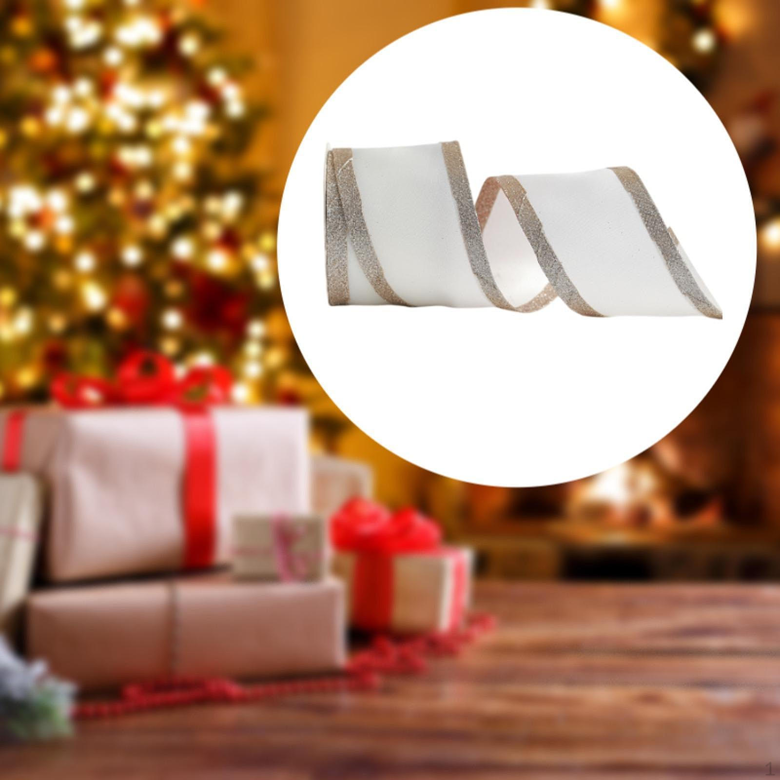 

Рождественская блестящая лента с проволокой. Украшение своими руками для вечеринки по изготовлению бантов ко Дню святого Валентина Style B