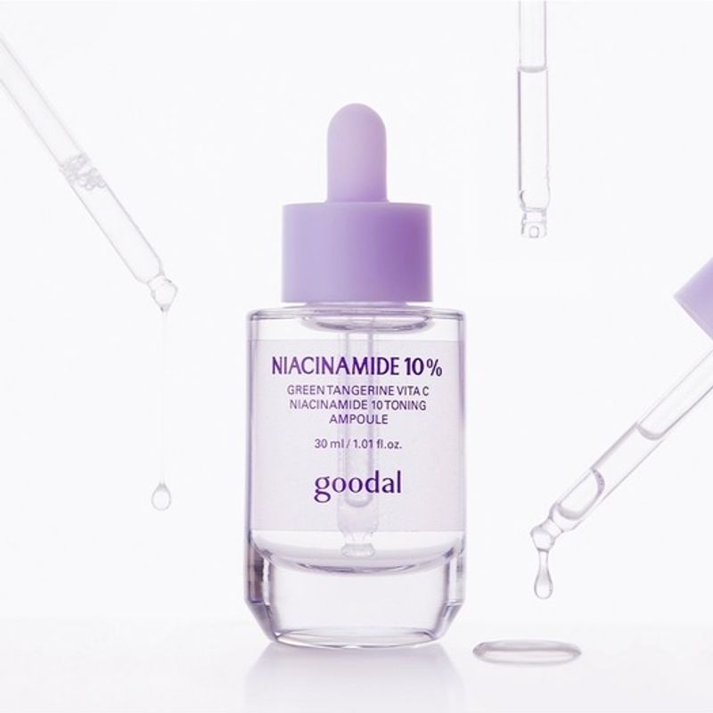 [NEU] Goodal Grüner Mandarine Vitamin C Niacinamid 10 Spurenelemente Ampulle