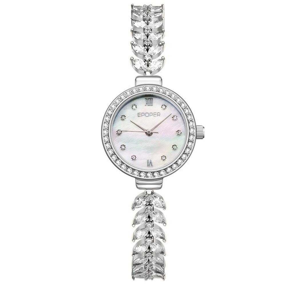 Eenvoudig Licht Luxe Fritillary Zeemeermin Exquise Dameshorloge High-end Waterdicht Veelzijdig Horloge