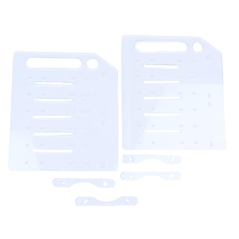 3/4/6/8Layer Hard Drive Cage Hard Drive Bracket For 3.5In Hdd Ssd Diy Storage Acrylic Rack Shelf With Cooling Fan Space