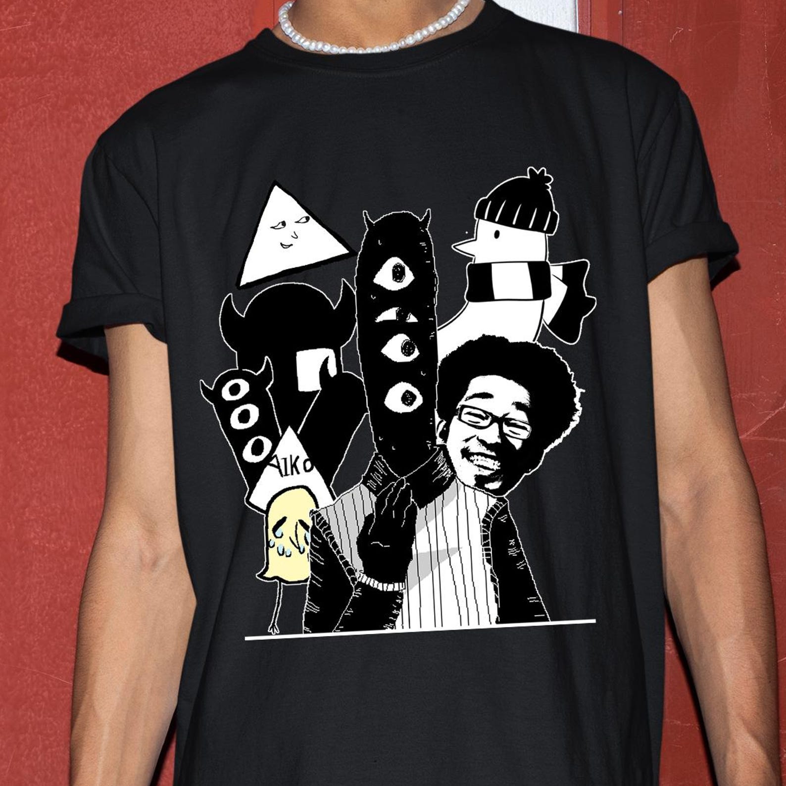 Vintage 90s Anime Graphic Tee: Retro Japanese Manga Shirt S