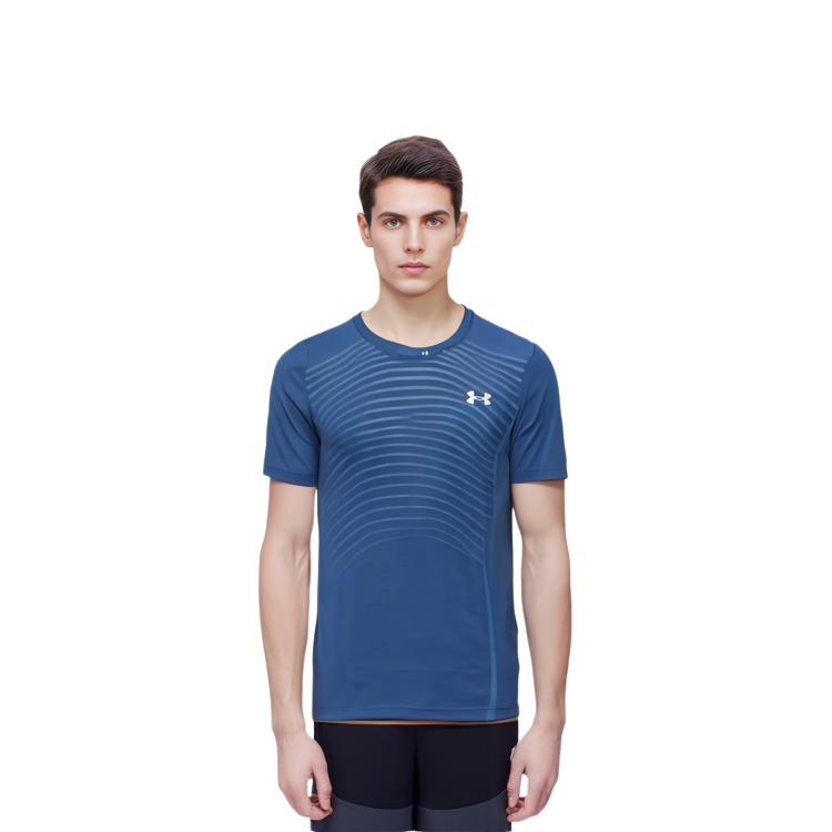 Under Armour T Shirt Men's Blue 1351450-581