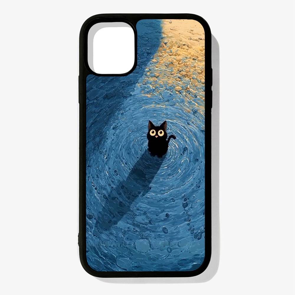 

Милый комический кот PC+TPU Защитный чехол для телефона Для IPhone 17 16 Pro Max 15 Plus 14 13 12 11 Чехол iPhone 14