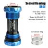 HASSNS Bike Bottom Bracket Ceramics Mtb BB68 Hollowtech Carriage Central Movement for Mountain Bike Crank Crankset Cycling Botto