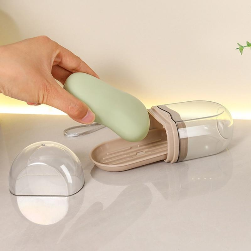 Watertights Soap Box Ventilated Bottom Compactly Design Soap Dish Practical Drainage Feature For Daily Use For Business