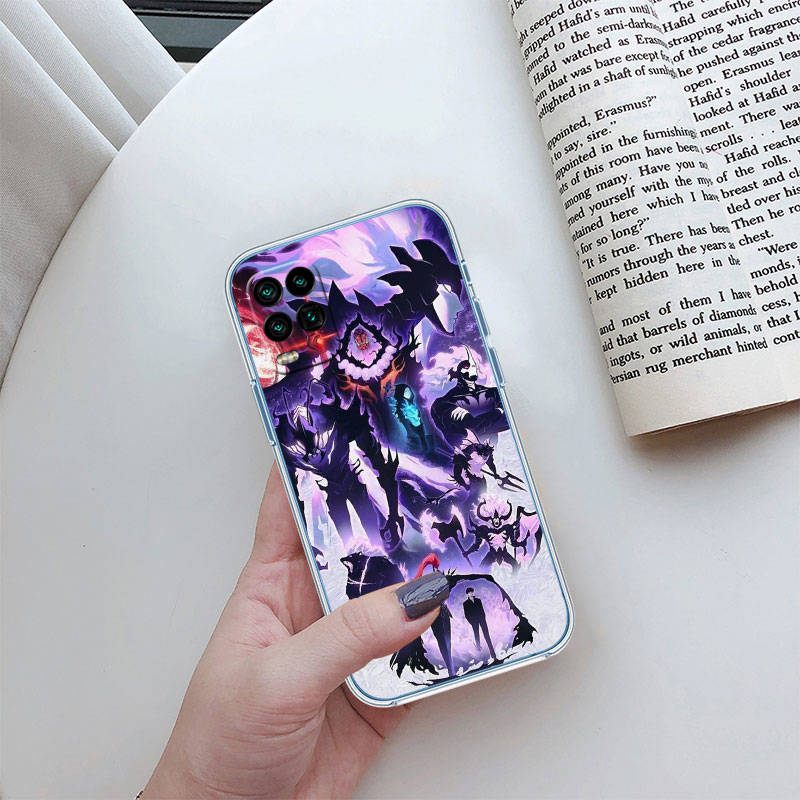 JO51 Solo Leveling Handyhülle für Motorola E22S E7 G6 G7 G8 G9 Plus Power Play G10 G20 G04 E30 E40 E22 E20 E13 G22 G23 G Stylus Play