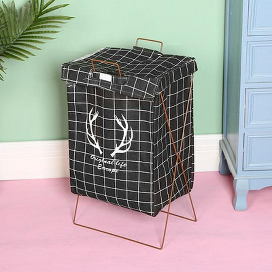 Large Waterproof Japanese-Style Foldable Fabric Laundry Hamper