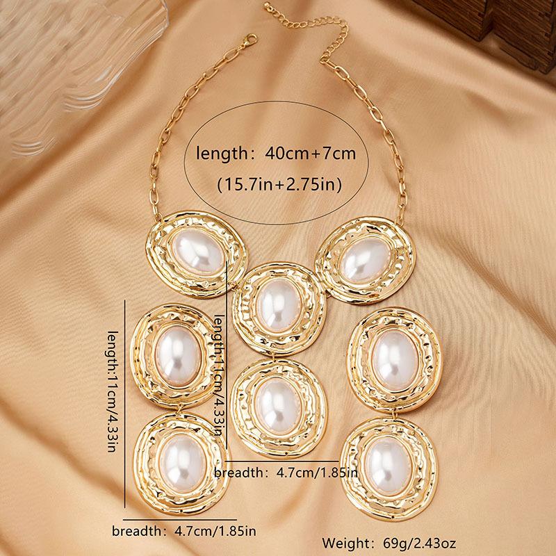 Fashion Necklace Earrings For Women Ladies