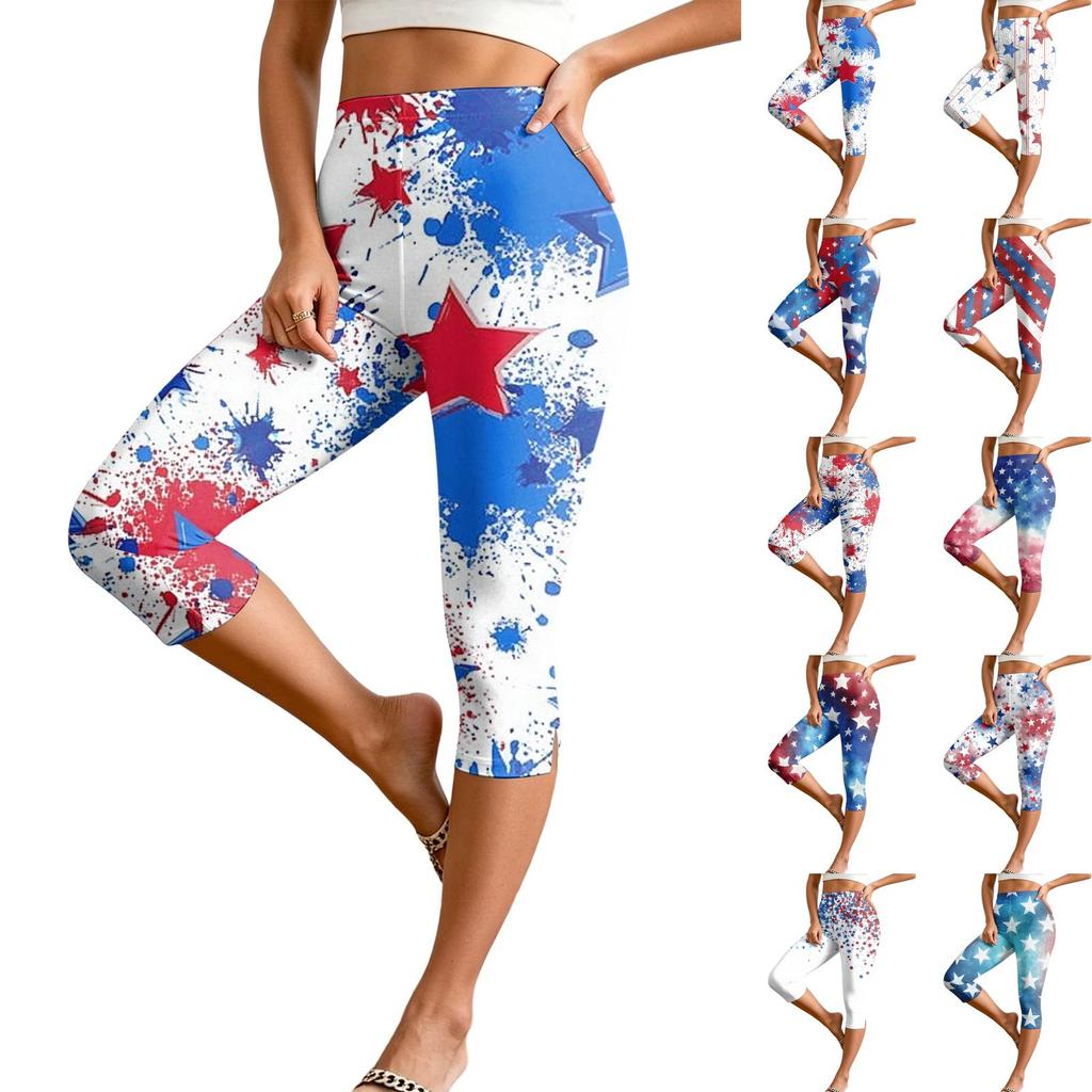 Women's Casual Pants with Elastic Waist, Slim Fit Split Hem Trousers for Daily Wear