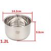 Non Stick Cooking Pot 304 Stainless Steel Rice Cooker Inner Container Replacement Accessories Food Rice Cooker POT