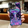 Weird Psychedelic Mushroom Soft Phone Case For iPhone 15 16 17 Air 14 Pro Max 16E Plus 13 12 Mini Plating Anti-Fall Fundas