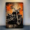 Vintage Motorcycle Metal Tin Sign Retro Garage Wall Decor 20x30cm