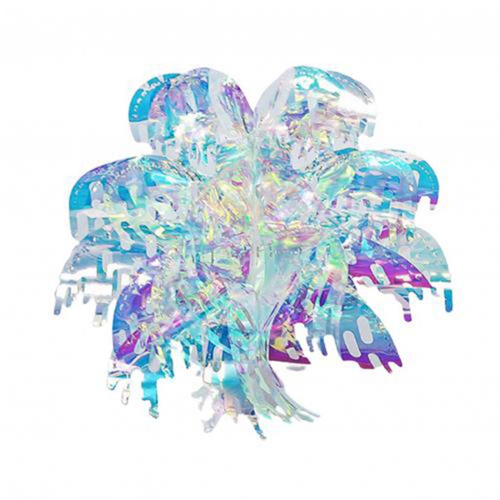 Snowflakes 3D Party Supplies Holographic Snow Ball Home Decor Hanging Balls Christmas Ornaments