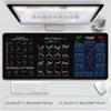 Stock Market Chart Pattern Chart Pattern Mouse Pad Smooth Keyboard Mat  Workers/Students