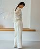 Debiweeo Long Wide Training Pants Devi-B0072-Cream