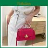 Chic Urban Style Pu Leather Handbag For Women 2024 Summer Fashion Quilted Design
