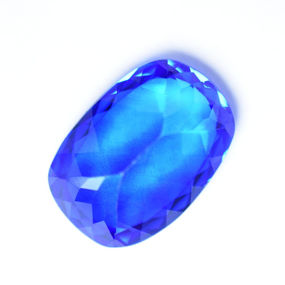 Natural Blue Sapphire Loose Gemstone 15.80 Ct Flawless Ceylon Cushion September Birthday Birthstone