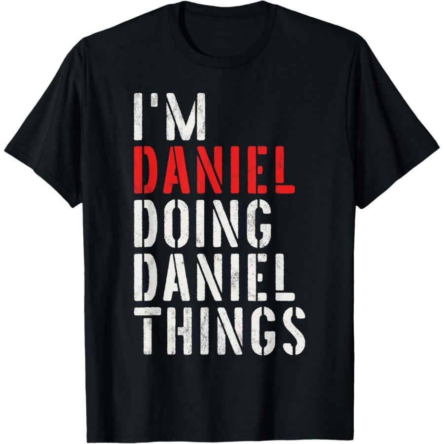 Я Даниил Делаю Даниилские Вещи Имя Даниил Футболка XXXXXL чёрный