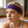 Herren Damen Sport Schweißband Feuchtigkeitsableitend Atmungsaktiv Dehnbar Schnelltrocknend Anti-Rutsch Sportliches Yoga Laufen Basketball Fitness Stirnband