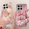 For Honor X6C Cute Flower Butterfly Cat Painted Case HonorX6c X 6C 4G NIC-LX1 LX2 LX3 Soft Silicone TPU Phone Cases