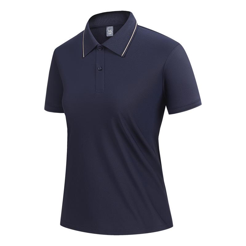 

Ice Feeling Quick-Dry Polo Shirt: Unisex Breathable Short Sleeve Business & Golf Wear L