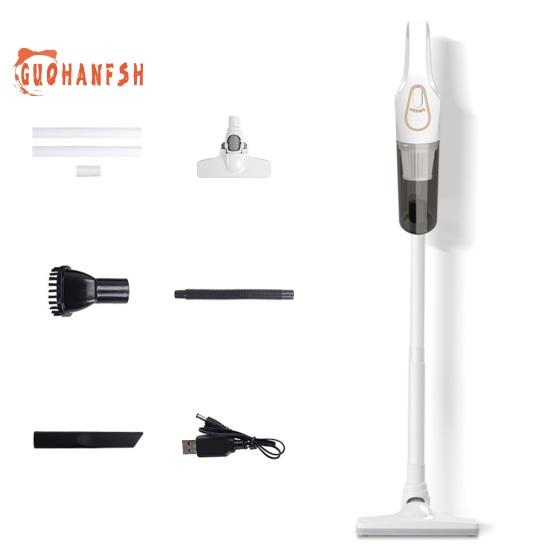 

Пылесос 3-в-1, мощный всасывающий, низкий уровень шума, шерсть домашних животных, твердый пол, быстрая уборка, ручной беспроводной пылесос белый