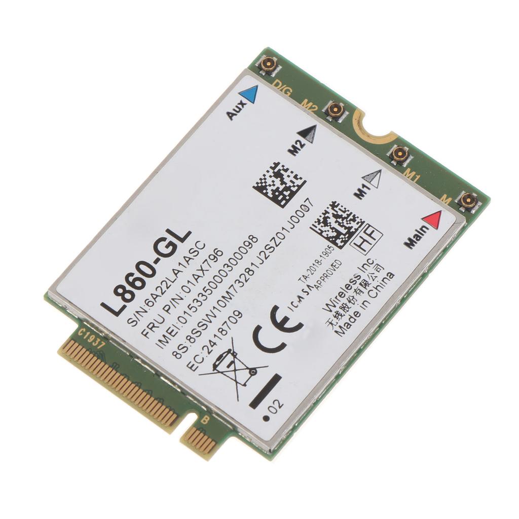 Fibocom L860-GL 4G LTE Wireless WWAN Module for M.2 Card For X1 Carbon 7thGen,P43s, T490, X1 Yoga4th