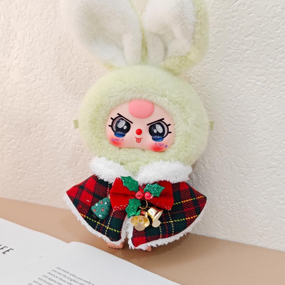 Macaron Little Rabbit Doll Clothes: Cute Pendant, Outfit for 3-Year-Old, Blind Box Edition