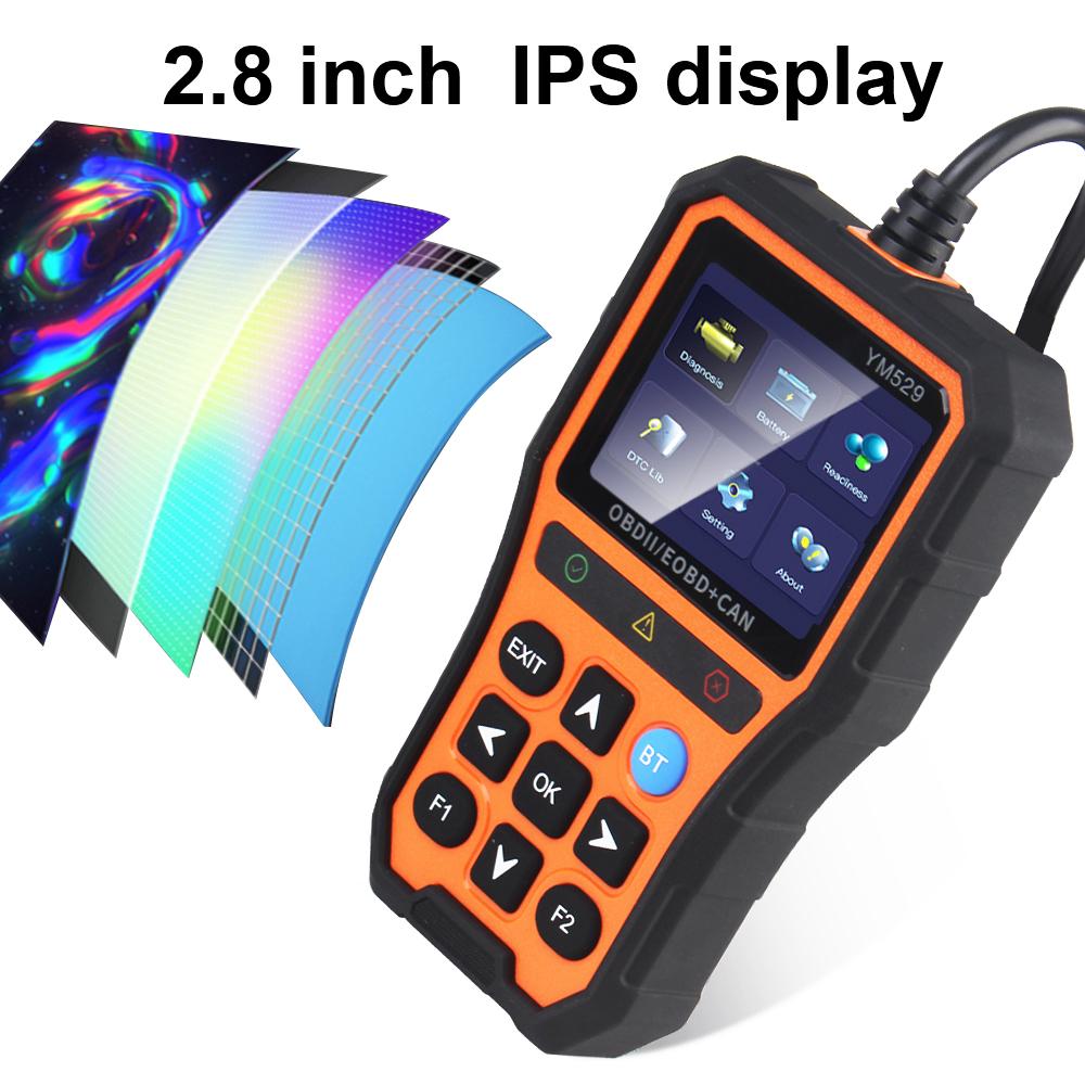 Professional Battery Life Check and Evaluation OBD2 Engine Code Reader OBD2 Scanner Automotive Diagnostic Scanner