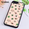 Krajews Kawaii Sushi Pattern Phone Case Cover For iPhone 17 Air 16 15 14 plus 11 12 13 pro max coque Shell Fundas