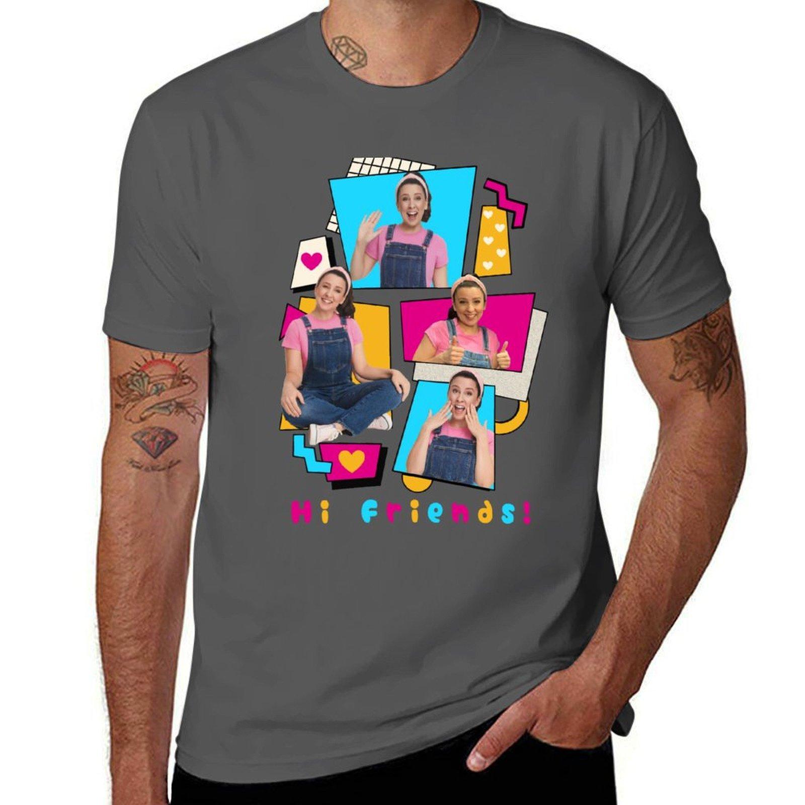 

Ms. Rachel 80 s Design T-Shirt t shirts for man slim fit t shirts cotton 100% T-Shirt 4XL