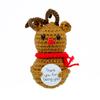 Christmas Tree Car Pendant Color Christmas Tree Woolen Handmade Hook Weaving Gift Creative Pendant Gift Ornament Doll Bag Cloth