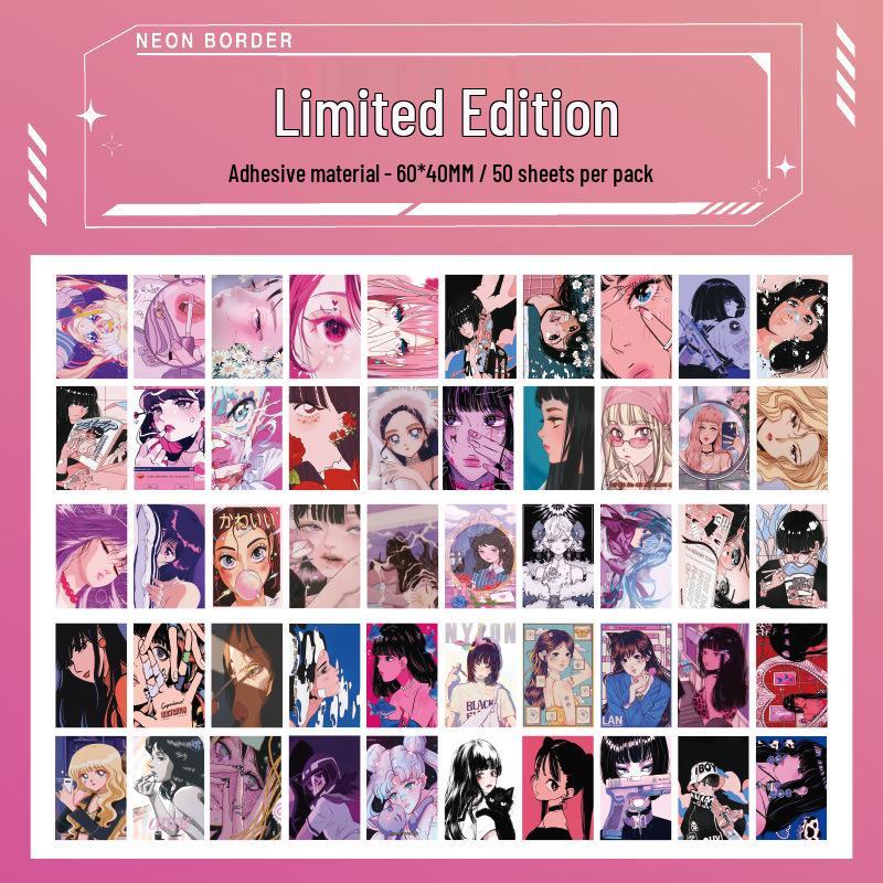 Yue Zhen Love Countdown Cute Character Diary Sticker Book