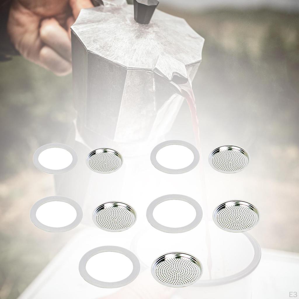 Sealing Rings Coffee Accessory Professional Universal Reusable Prevent Replacements for Pot