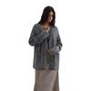 GREEN BELT Women's Loose Fit V-Neck Knit Cardigan
