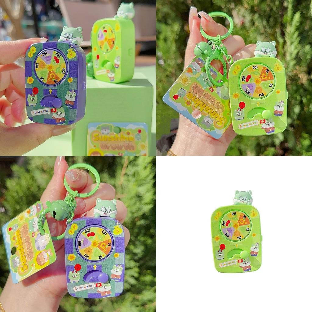 Plants Vs Zombies Originality  Fun Roulette Game Cartoon Pendant Keychain