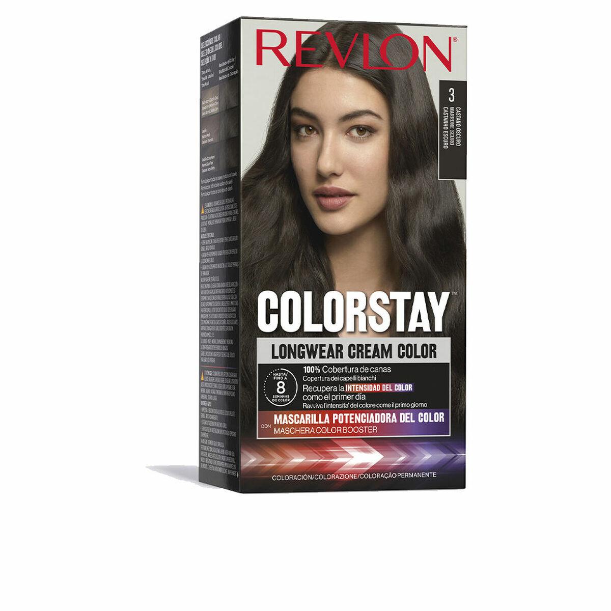 

Перманентный краситель Revlon Colorstay Темно-коричневый № 3 TU прозрачный