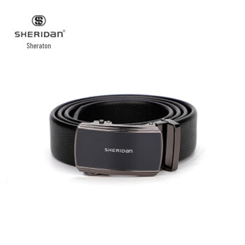 Мужской ремень Sheraton из гладкой синтетической кожи с пряжкой