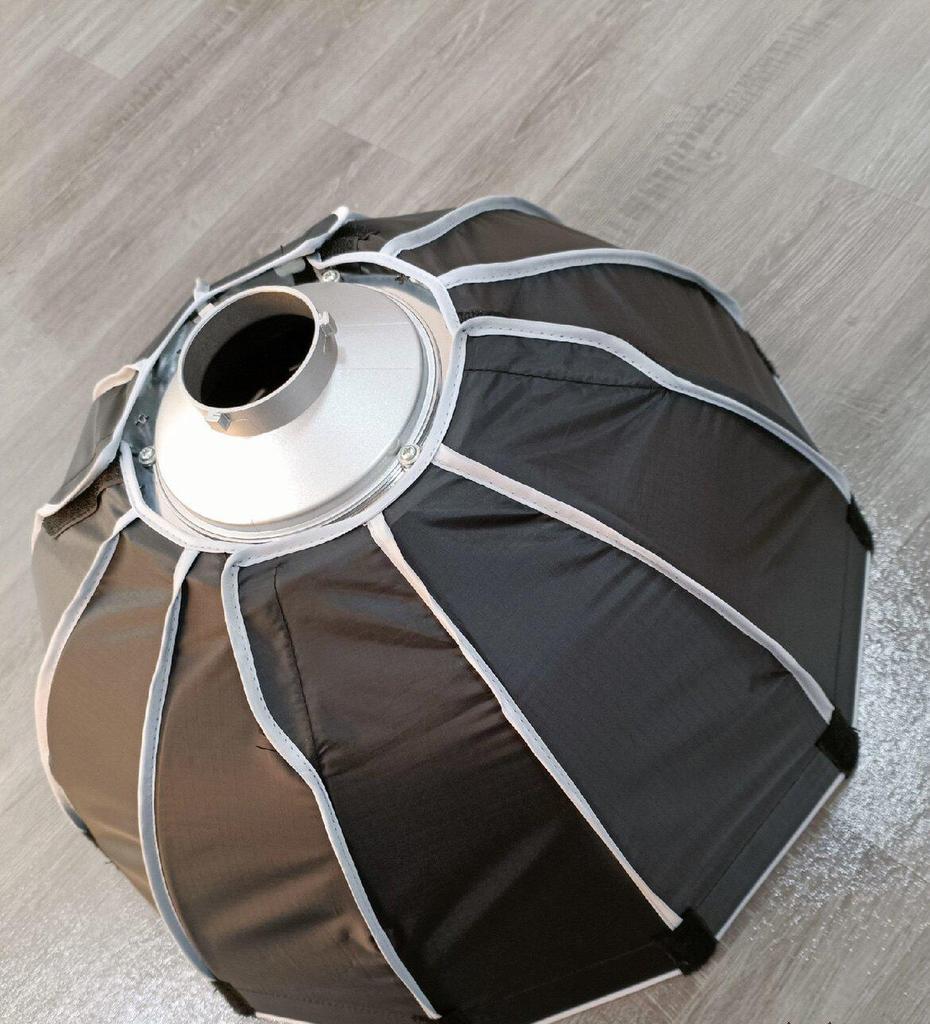 45cm Snelontgrendelende Parabolische Mini Bowens Softbox met Grid