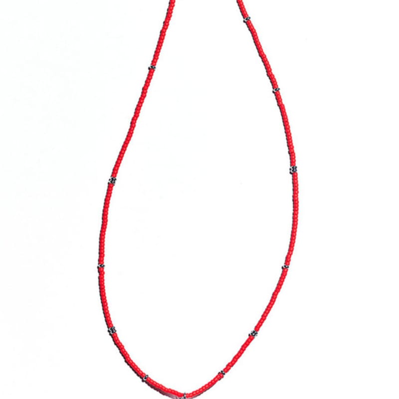 Niroserendipity RED POiNT MOLAR DOLPHiN NECKLACE #130