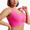 Soutien-gorge de sport à dos magnifique, résistant aux chocs, pour la course à pied, le fitness, anti-affaissement, collection supérieure, soutien doux, gilet de yoga haute résistance pour femme