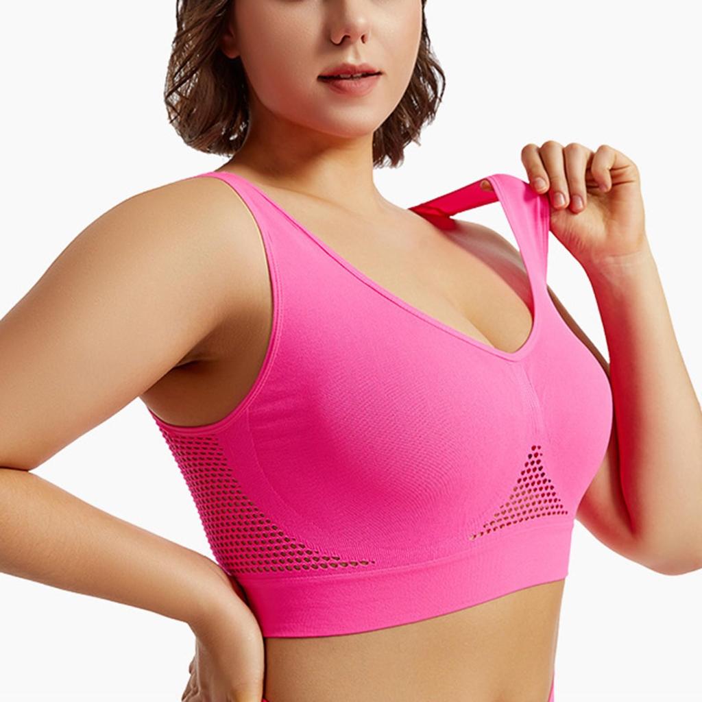 Soutien-gorge de sport à dos magnifique, résistant aux chocs, pour la course à pied, le fitness, anti-affaissement, collection supérieure, soutien doux, gilet de yoga haute résistance pour femme