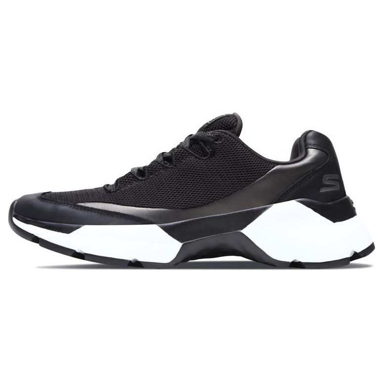 Skechers Bora Lightweight Rebound Low-Top Sports Casual Shoes Women sneakers Black 15492-BKW 37