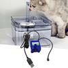 Yousheng Water Pump Powerful Solid Mini Lightweight Convenient Splash-proof Easily Cleaning LED Light Pet Cat Water Fountain Motor for Puppy