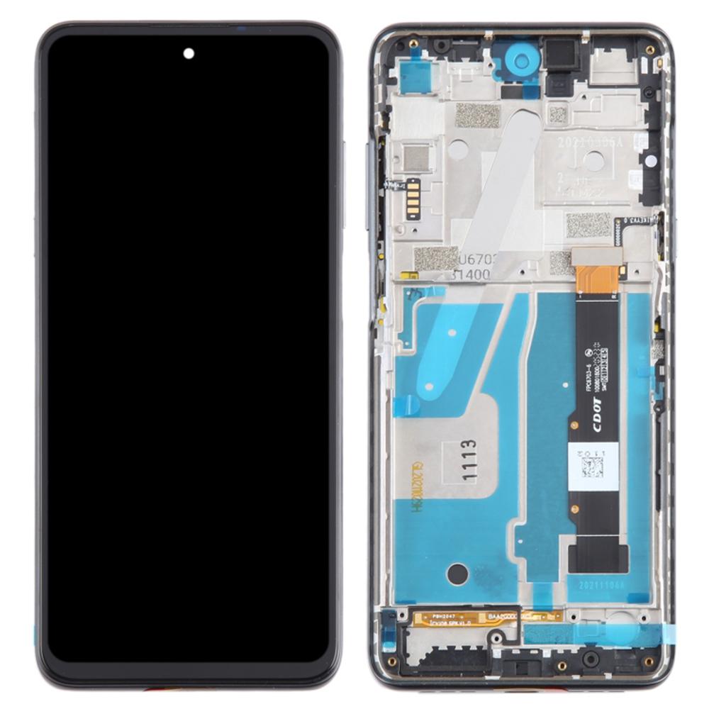 

Для TCL 20 5G T781 T781K T781H РК-екран класу S та збірка дигітайзера+Рамка (Без логотипу) Black