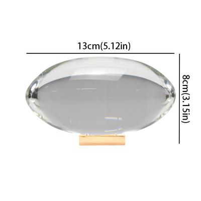 High-End Design Crystal Desk Lamp Creative Luminous Egg-shaped Design Night Lamp Italian Designer Rainbow Atmosphere