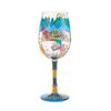 enesco Lolita Wine Glass Glamping 6010893