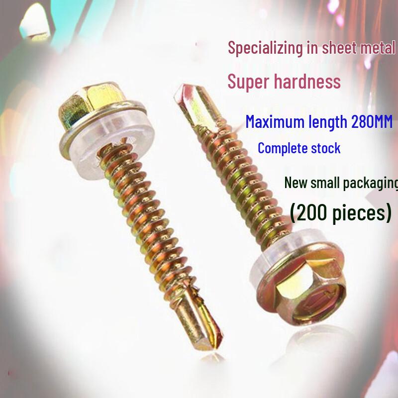 ZISIZ Hex Head Self-Drilling Screws
